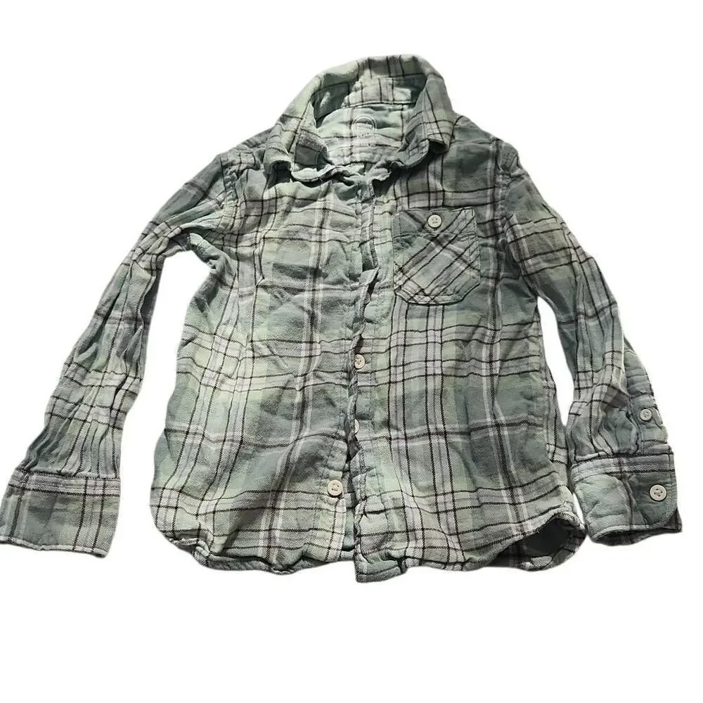 Boys Size 4 Lot of 8 Fall Bundle Sweater Flannels Long Sleeve Shirts